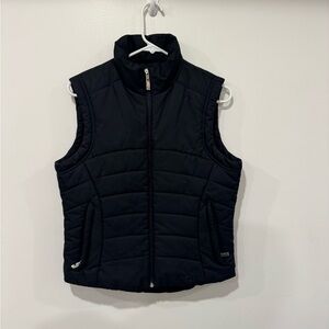Marker Black Women's Puffy Ski Vest Size 8